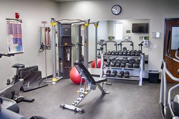 Two level fitness center